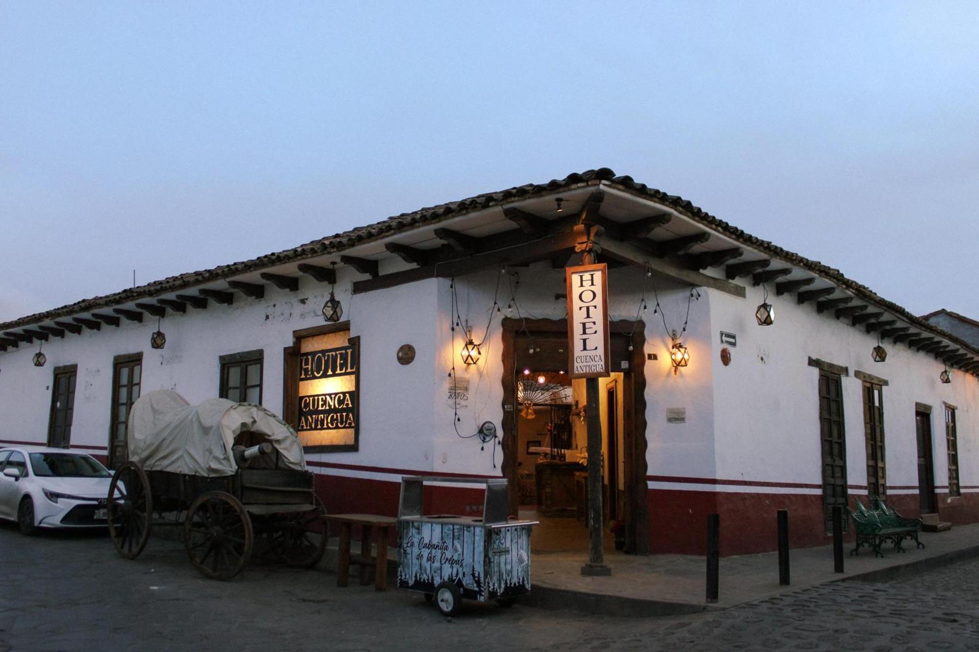 Hotel Y Restaurante Cuenca Antigua Mazamitla Exterior photo